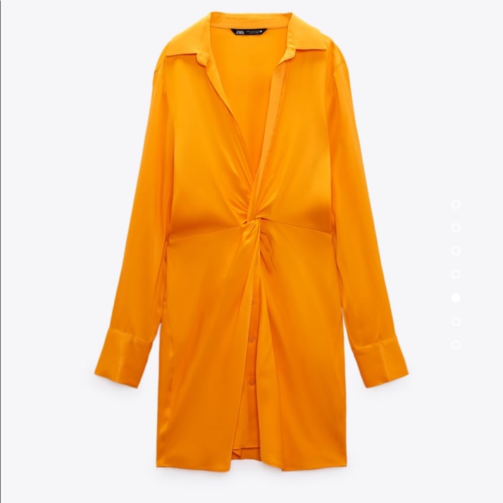 Zara satin dress - size small- tags still on, never worn